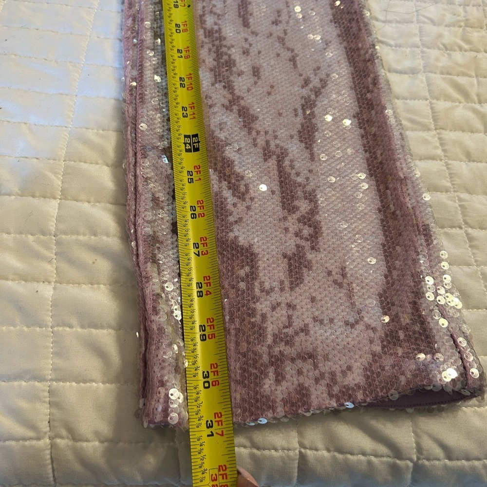 ✨ ROTATE Birger Christensen Lavender Sequin Halter Top & Pants Set | NWT ✨ - Picture 8 of 11